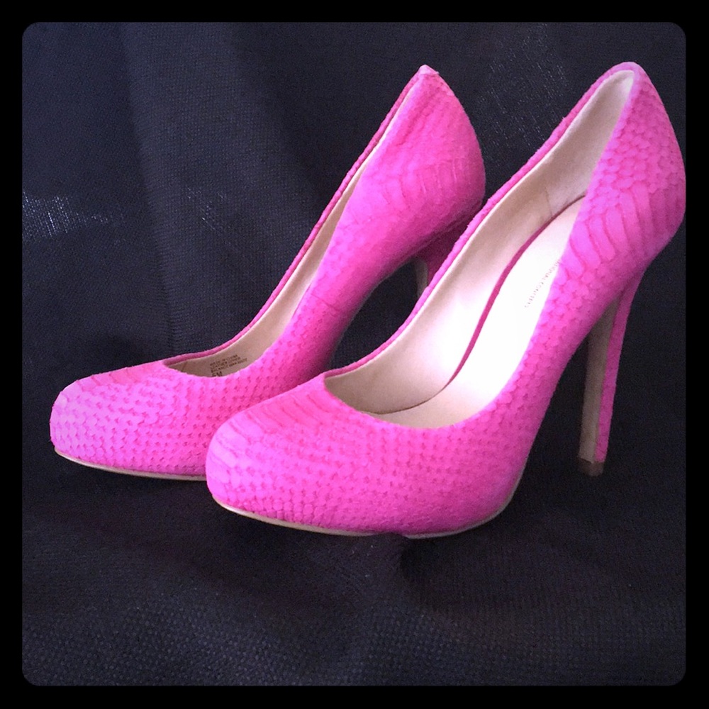 I.N.C Pink Suede Pumps
